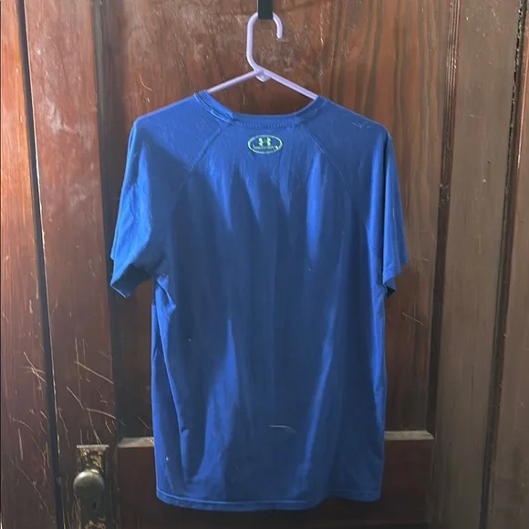 Under Armour Men's Blue T-Shirt - Picture 4 of 5